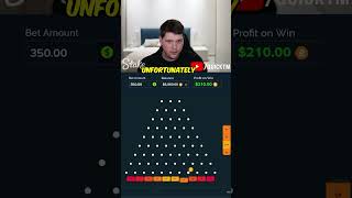 250$ Bets On Plinko Huge Profit�#plinko #gambling #stake #gamble #casino #slots #blackjack