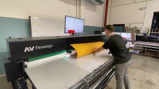 Real-time video of the Flatmount at ZDUE Italy | AV Flexologic