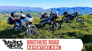 Brothers Road Adventure Ride | CRF Rally, Transalp & KLR250 | New Zealand