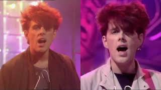 Thompson Twins - Hold Me Now (1983 Top of the Pops Comparison)