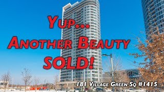 SOLD: 181 Village Green Square, Toronto  Ventus 2  by Tridel