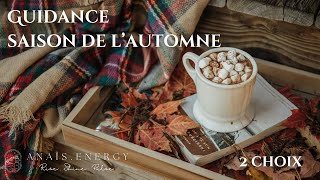 🍂 Guidance saison de l'automne : octobre, novembre, décembre (2 choix)