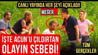 Acun'u Cıldırtan Olay ve Sebebi ! - Her Seyi Canli Yayinda Acikladi / Survivor Ünlüler Gönüllüler