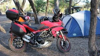 Multistrada on TKC 80 touring high country victoria