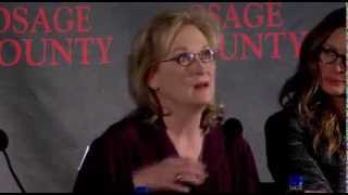 August: Osage County Press Conference Part 1 of 4