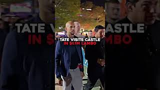 Tate Visits CASTLE in $1.1M Lambo 😱🏎️💰