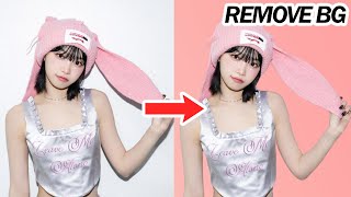 How To Remove BackGround of Any Image FOR FREE | Full Tutorial