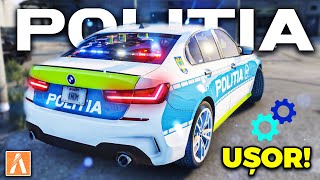 Cum să faci Design Românesc pe Mașinile de Poliție din FiveM! - Tutorial