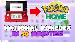 How to Complete Your Pokemon HOME Pokedex with a Nintendo 3DS  | Optimism247