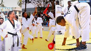 UMUTESI  wihebeye TAEKWONDO aradusekeje // ABASORE bamutinya  kubera  IMIGERI akubita ARABATINYUYE