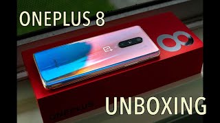 Oneplus 8 interstellar glow 12GB Unboxing