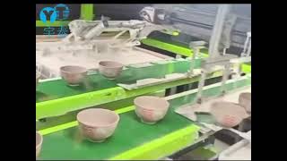 Ceramic,Porcelain Bowls Glazing Machine