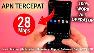 28 Mbps!!! Apn Tercepat Buat Semua Provider...!!!