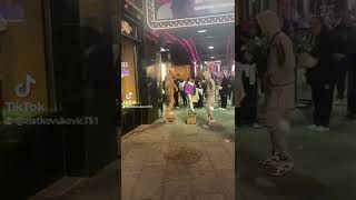 Funny guy dance in the street NYC 2022#viralshorts #shorts#viral #fyp #fypシ #tiktok #subscribe