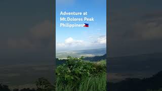 OVERLOOKING VIEW OF MT. DOLORES PEAK MINDORO PHILIPPINES