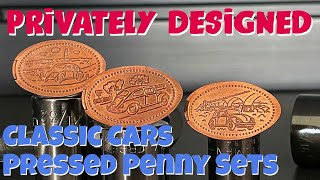 Classic Cars Pressed Penny Sets | Privately Designed