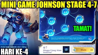 TUTORIAL MINI GAME JOHNSON STAGE 4-7 MOBILE LEGENDS