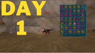 Claiming The Most Broken Spot On Day 1 - ARK Survival Evolved