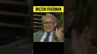 Milton Friedman | government doesnt prevent monopolies #friedman #sowell #economy