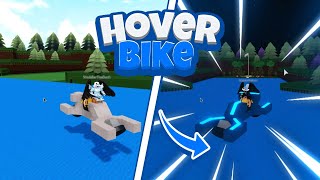 WORKING HOVERBIKE *TUTORIAL* IN BUILD A BOAT!!