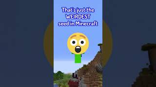 I Found The Weirdest Minecraft Seed… 😱 #minecraft