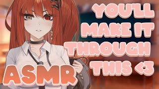 Cool Upperclassman Cheers You Up【3DIO ASMR Roleplay F4A】