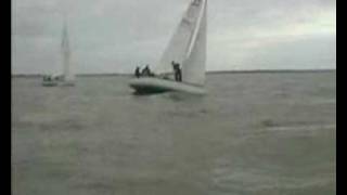 Sailing in X-79 class race Lelystad,Netherlands