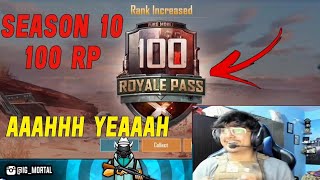 Mortal 100 Rp season 10 | RP giveaway season 10