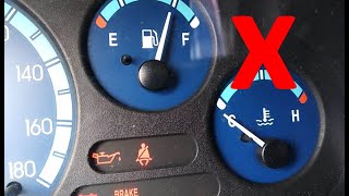 No Marca Temperatura de Motor de Auto