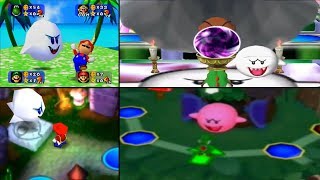 Evolution of 'Boo Space' in Mario Party (1998 - 2004)