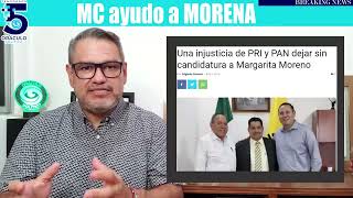 TEMA: "Movimiento Ciudadano le permitió a Morena tener efectividad electoral".