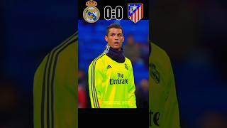 Real Madrid vs Atletico Madrid LaLiga #ronaldo #sports #football #youtubeshorts