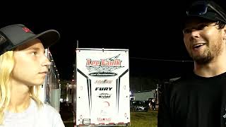 Erik Jones Blizzard Series Doubleheader Post Race Interview