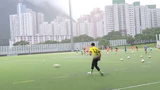 Football Training: Although heavy rain still the training must go on