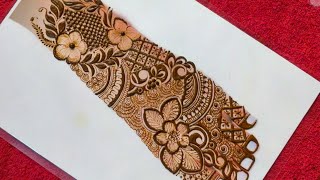 Beautiful Bridal leg Henna design|| pair ki mehndi design #mehandi #simplemehndi #easymehndi #easy