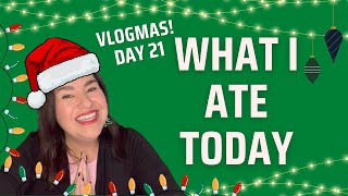 VLOGMAS Day 21 | What I Ate Today on Keto | Weightloss and Health Journey