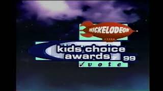 March 1999 - Nickelodeon - Kids Choice Awards 99 Vote Bumper