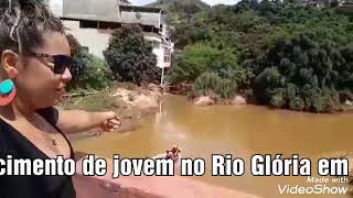 Jovem desaparece no Rio Glória em miradouro