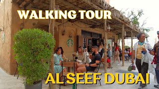 Explore Iconic Starbucks of Dubai and AL SEEF Dubai Creek Walking Tour [4K]