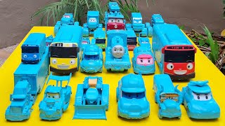 Clean up muddy minicars & disney car convoys🏎🚗🚚! Play in the garden