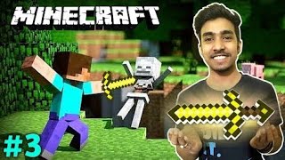 I START FARMING AND FOUND GOLD - MINECRAFT GAMEPLAY #3