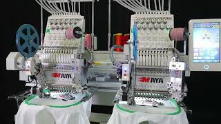 Two Head Embroidery Machine with Multi Function