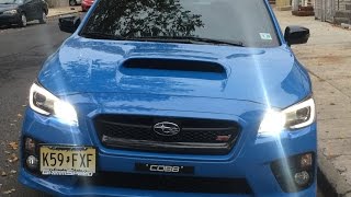 2016 Subaru STI Installing Led DRL (Day Time Running Lamps)