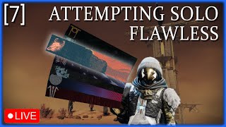 Finally unprepared to SOLO FLAWLESS SPIRE (Attempting Spire of the Watcher, 2) | Destiny 2 LIVE