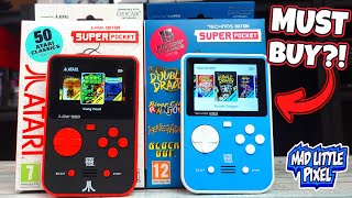 INSTANT BUY!? Atari & Technos Super Pocket First Look! PLAYS CARTRIDGES!