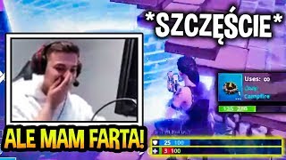 NAJWIĘKSZY FART W FORTNITE! *uleczyło go ognisko przeciwnika* & ( SHOTY FORTNITE )