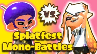 Custom Splatfest Minigames | Mono-Battle!