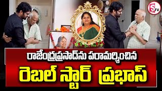 రాజేంద్ర ప్రసాద్ ను పరామర్శించిన రెబెల్ స్టార్.. | Prabhas Meets Rajendra Prasad | @SumanTVjagtial