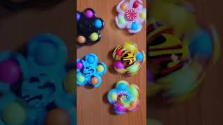 Fidget Popit Spinners Set Satisfying ASMR