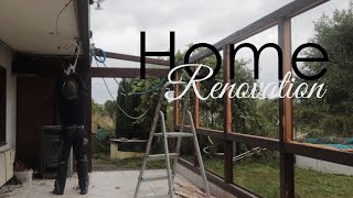 House renovation / home diaries 🏡 / removing massive conservatory